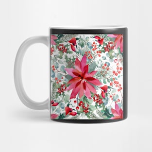 Poinsettia and the Holidays! Mug